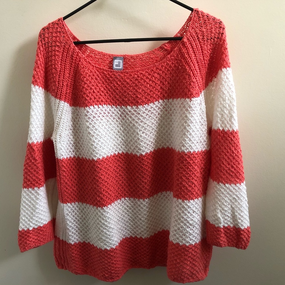 Striped Boatneck Sweater